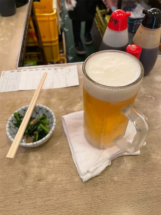 池袋西口・ふくろでビール